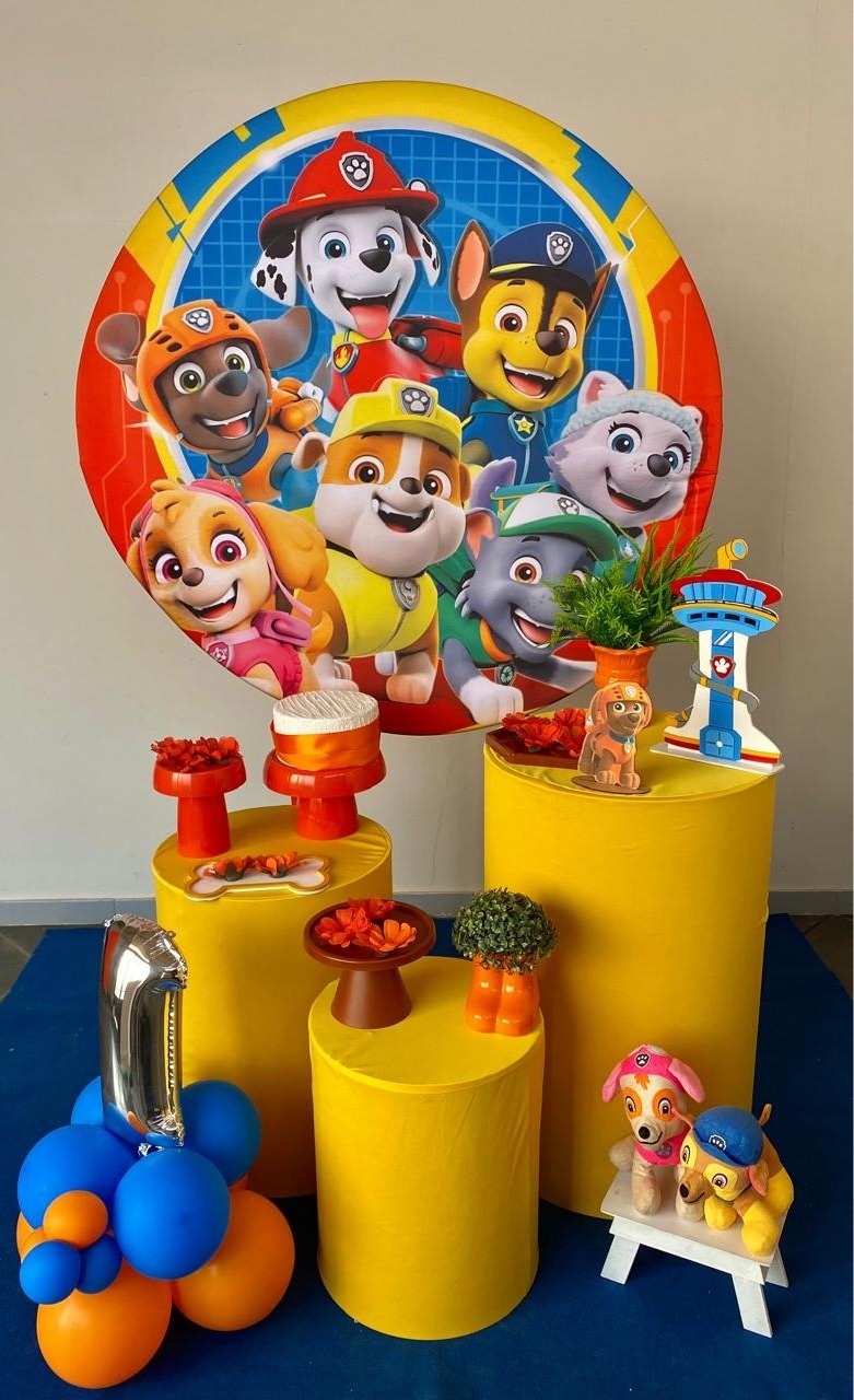 Kit Inantil Mini Cenário Patrulha Canina  - Loja Lepetit Locação