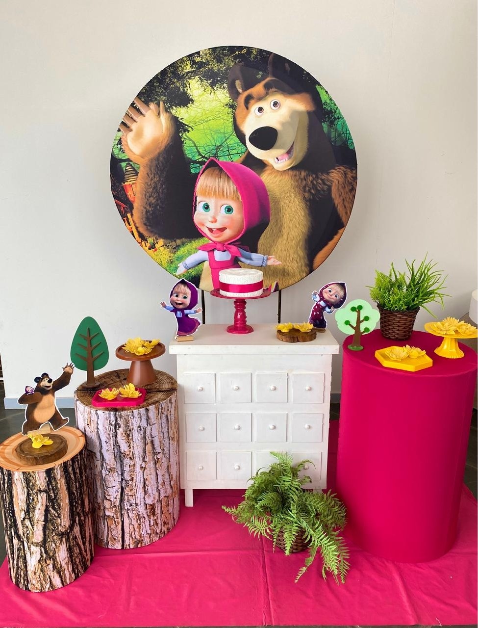 Kit Infantil Mini Party Marcha E Urso  - Loja Lepetit Locação