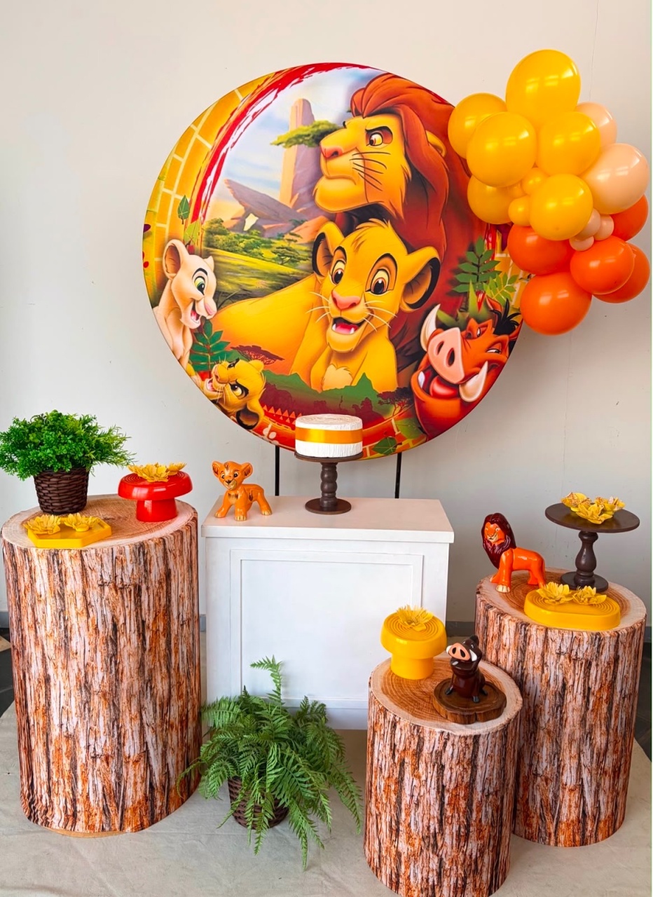 Kit Encanto Infantil Rei Leão - Loja Lepetit Locação
