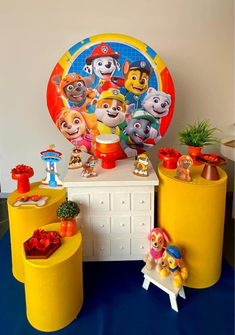 Kit Infantil Mini Party Patrulha Canina  - Loja Lepetit Locação