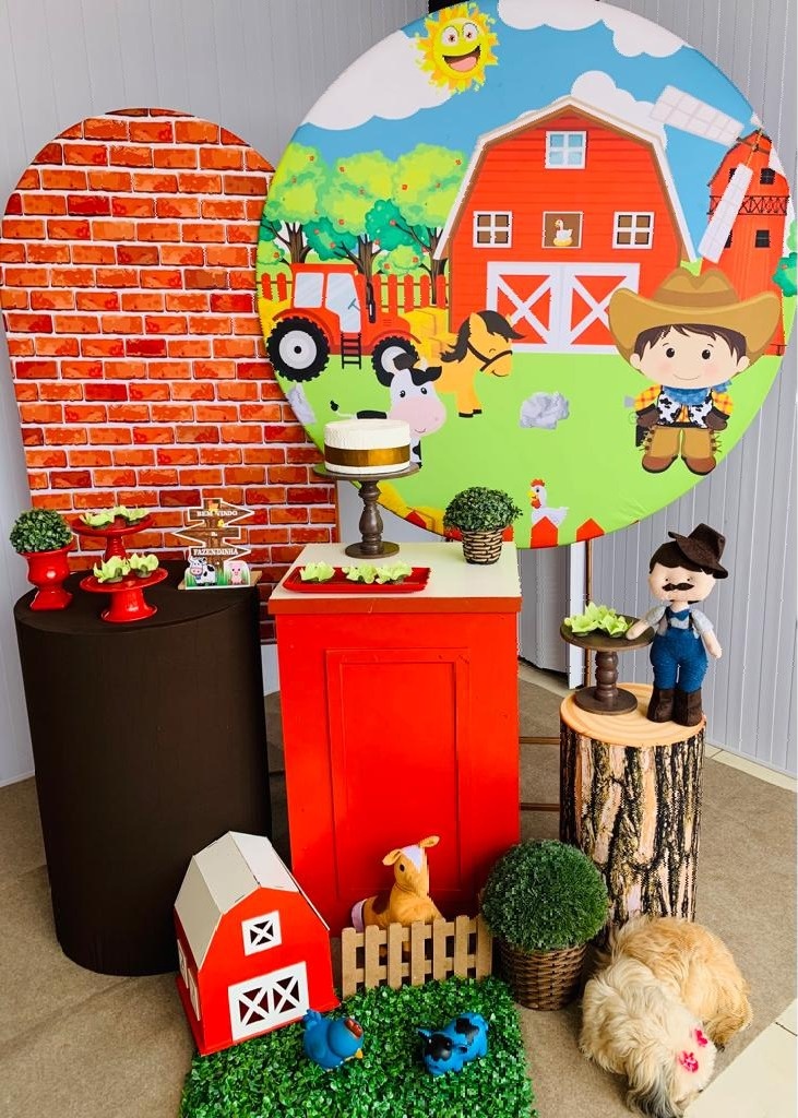 Kit Infantil Mini Party P Fazendinha Ii - Loja Lepetit Locação