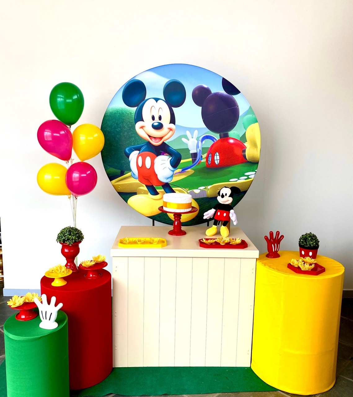 Kit Infantil Mini Party  Micky - Loja Lepetit Locação