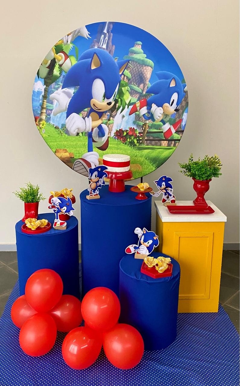 Kit Infantil Encanto Sonic - Loja Lepetit Locação