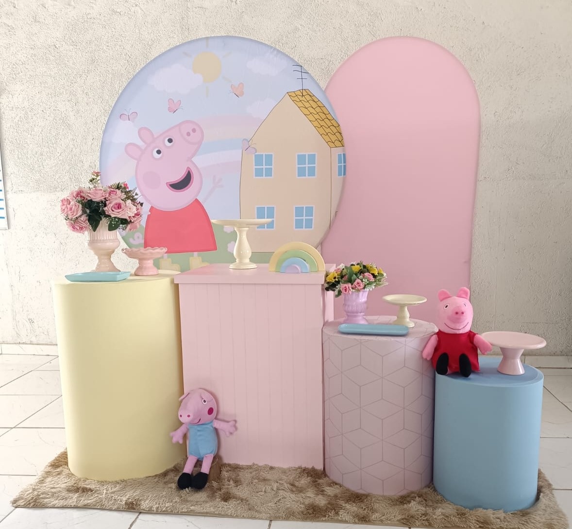 Kit Diamante Peppa - Natália Locações 