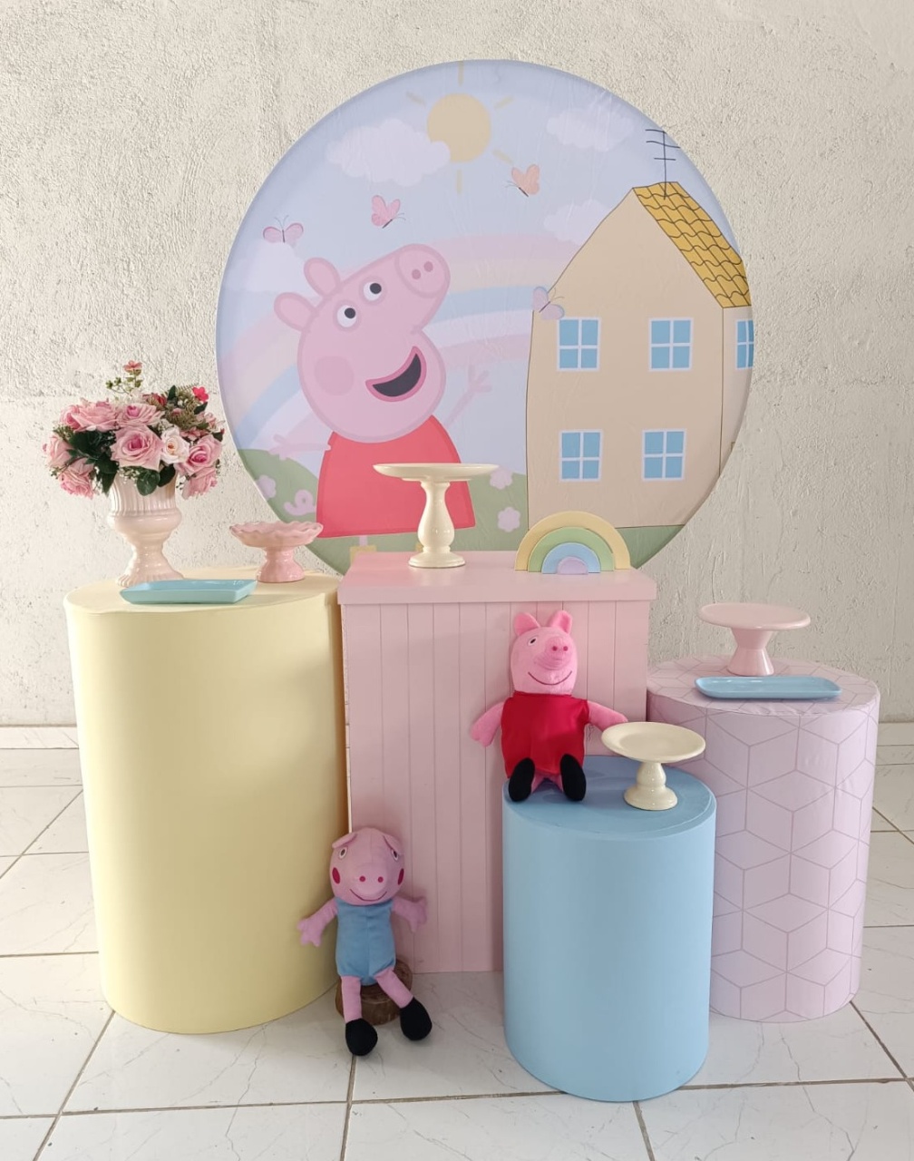 Kit Ouro Peppa - Natália Locações 