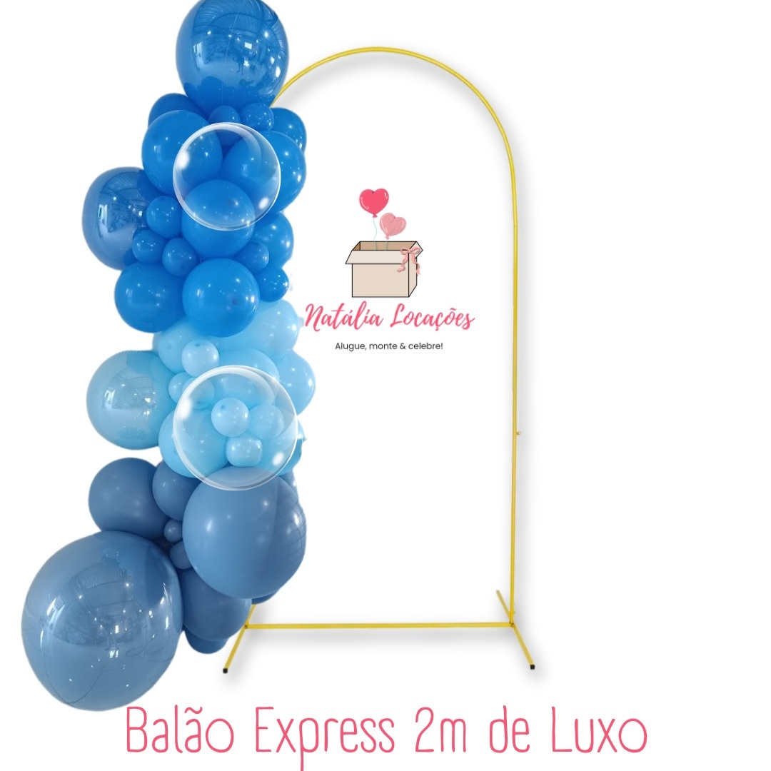 Balão Express 2M Luxo - Natália Locações 