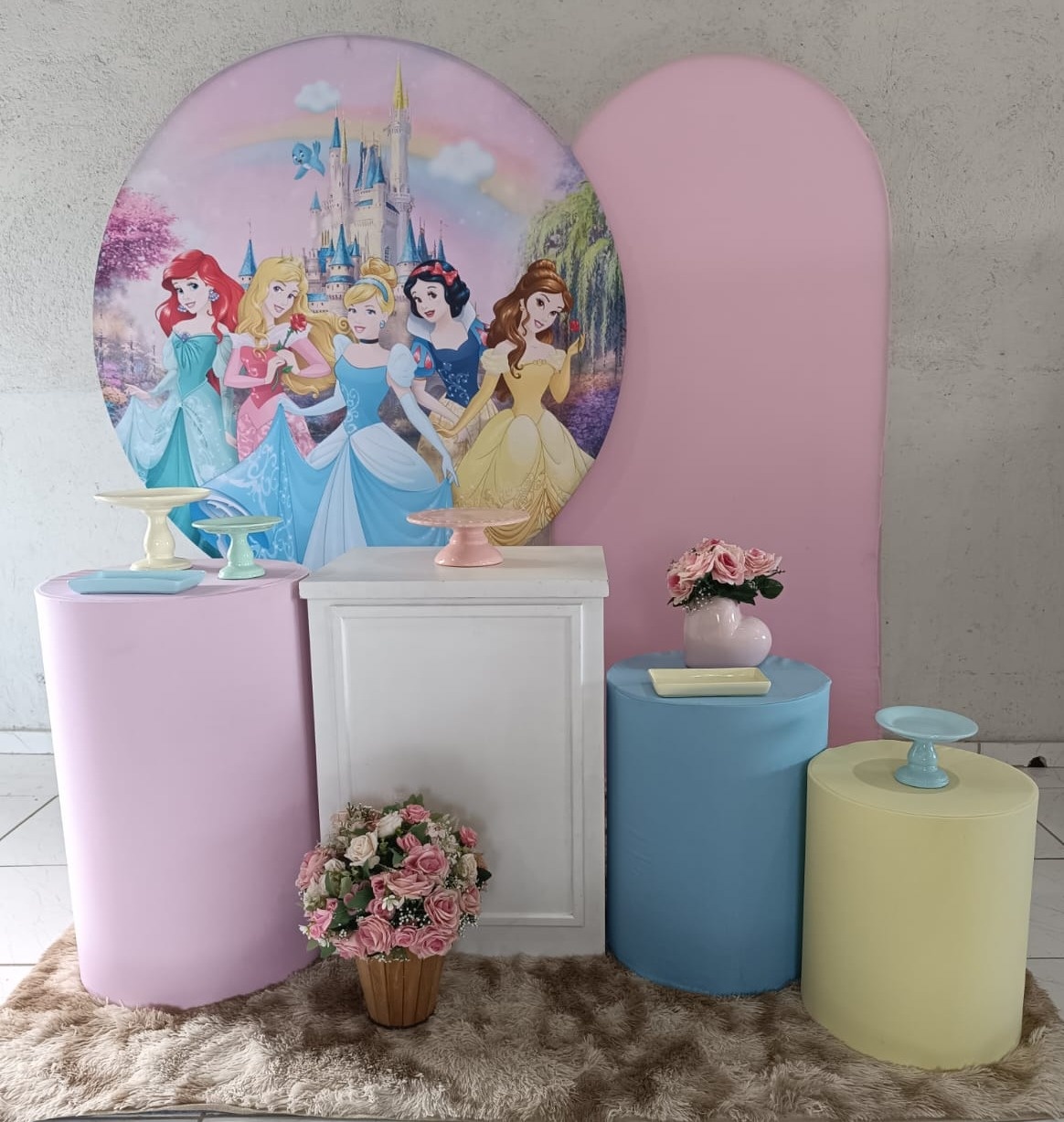 Kit Diamante Princesas  - Natália Locações 