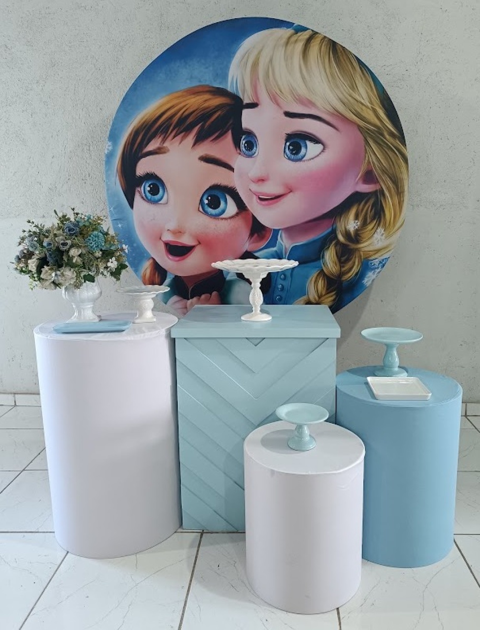 Kit Ouro Frozen  - Natália Locações 