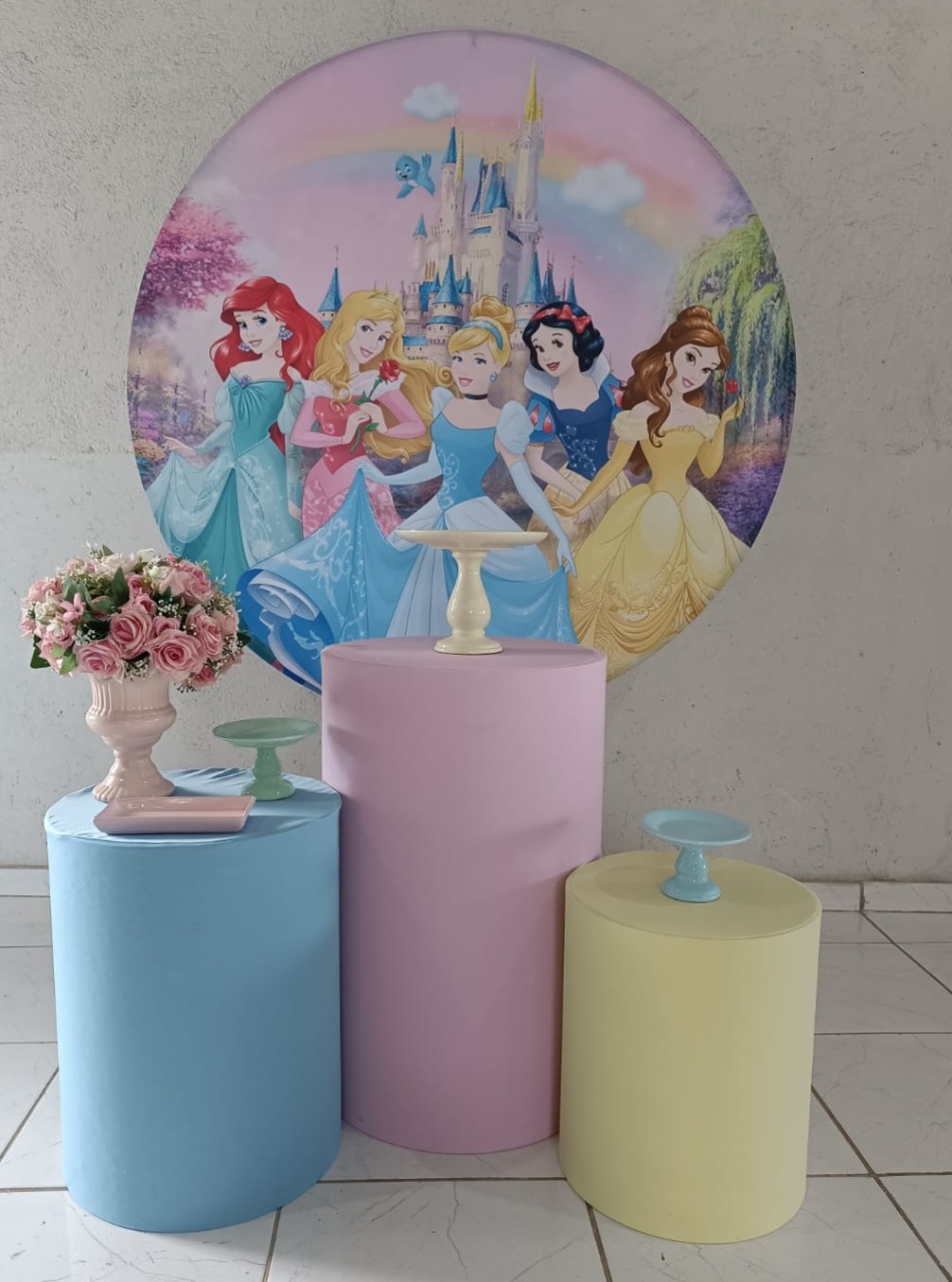 Kit Prata Princesas  - Natália Locações 