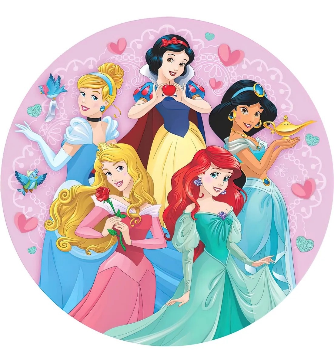 Painel Princesas Disney 1,50 - 609 - P2DOCESEFESTAS