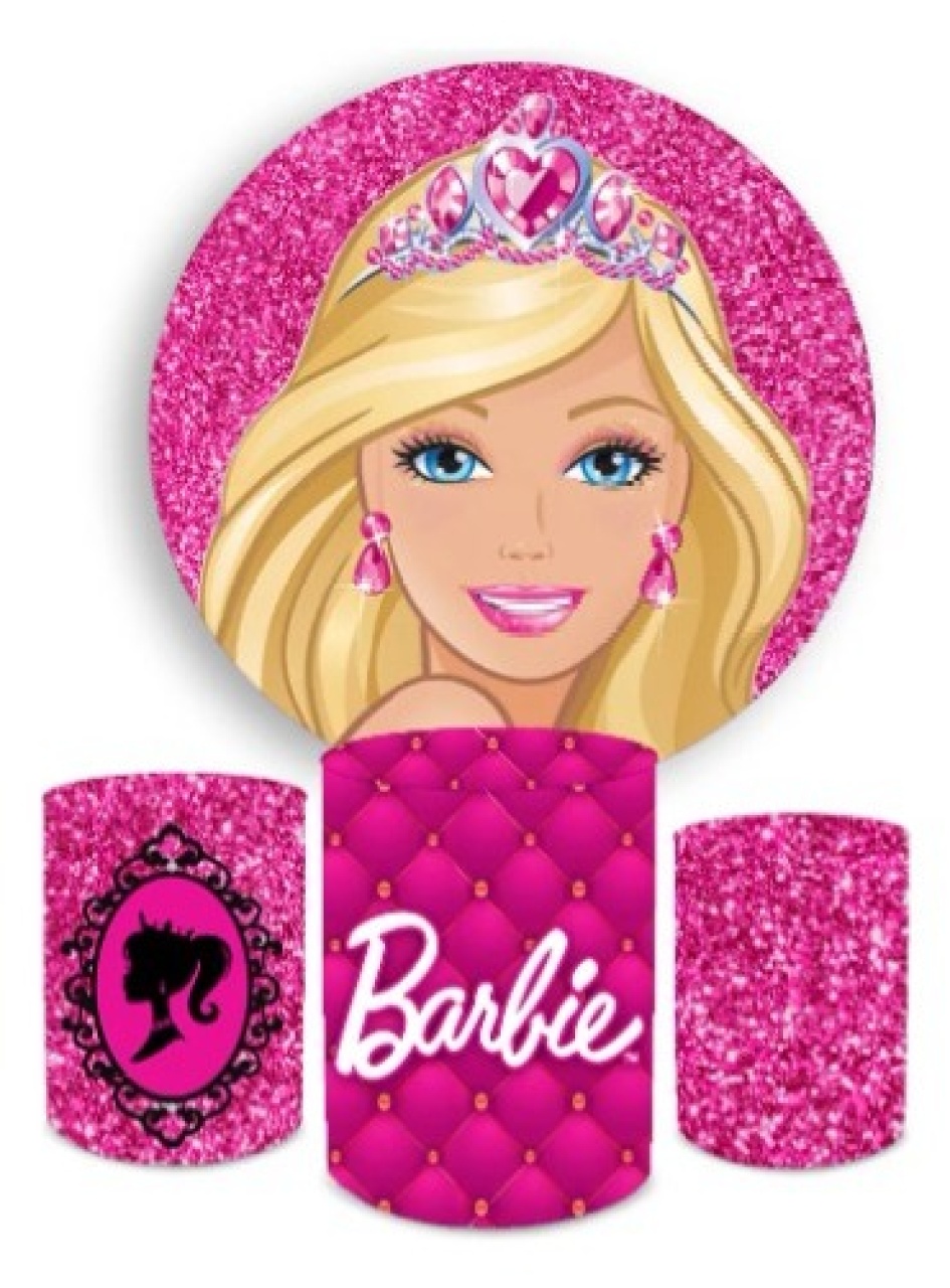 Kit Painel Barbie - P2DOCESEFESTAS