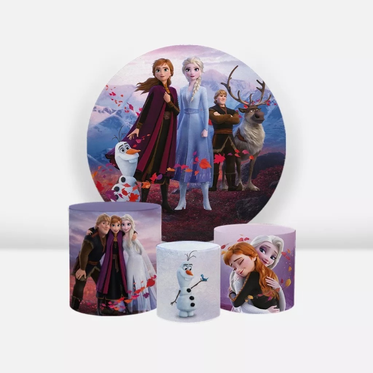 Painel Frozen - P2DOCESEFESTAS