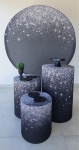 Painel Glitter Preto - imagem 1