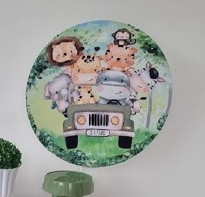 Painel 50Cm Safari - P2DOCESEFESTAS