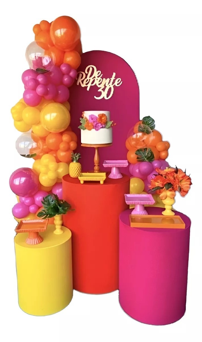 Painel Romano Pink (Cópia) - P2DOCESEFESTAS