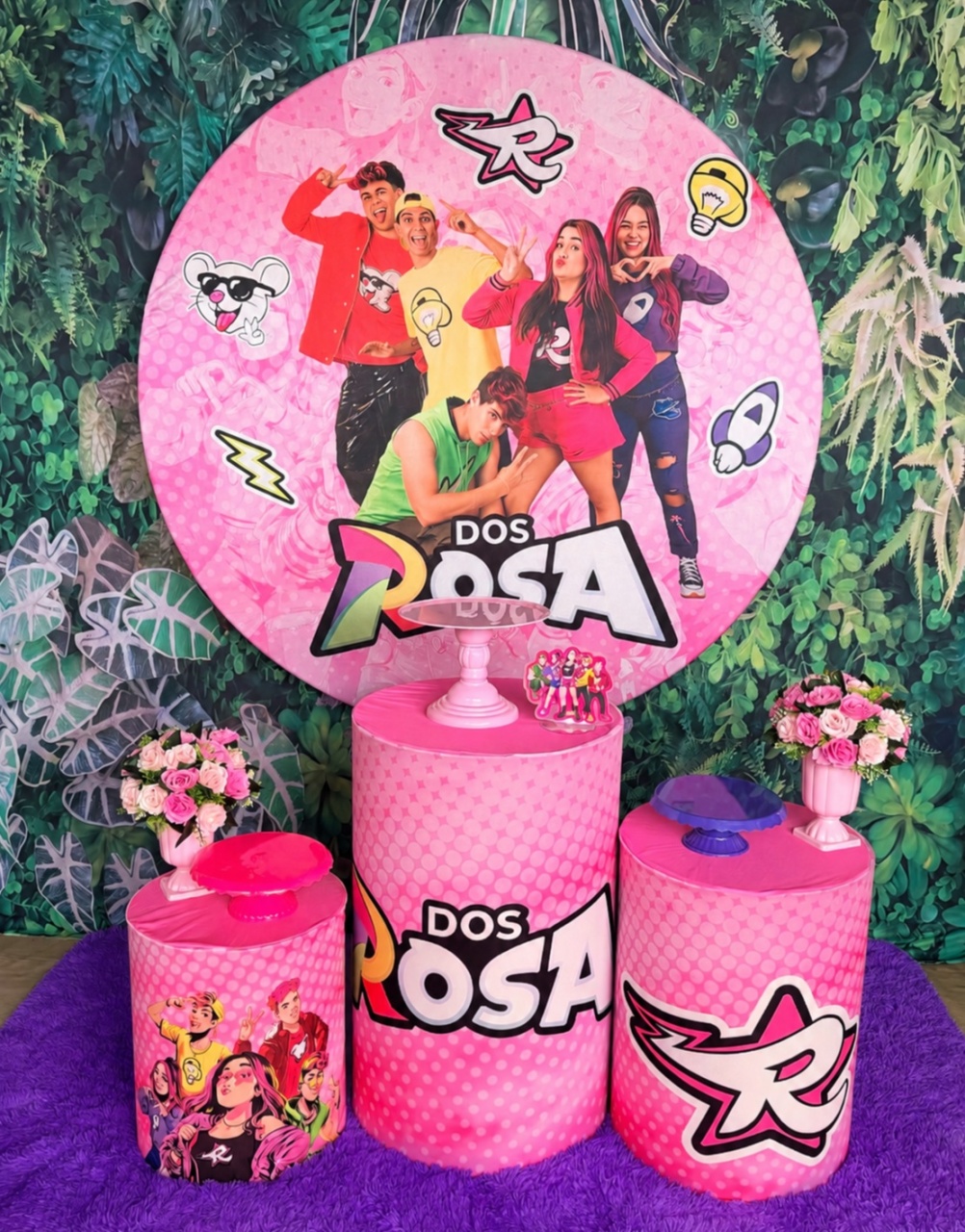 dos Rosas ( Emilly Vicky ) - Kit Padrão - Mil Encantos pegue e monte