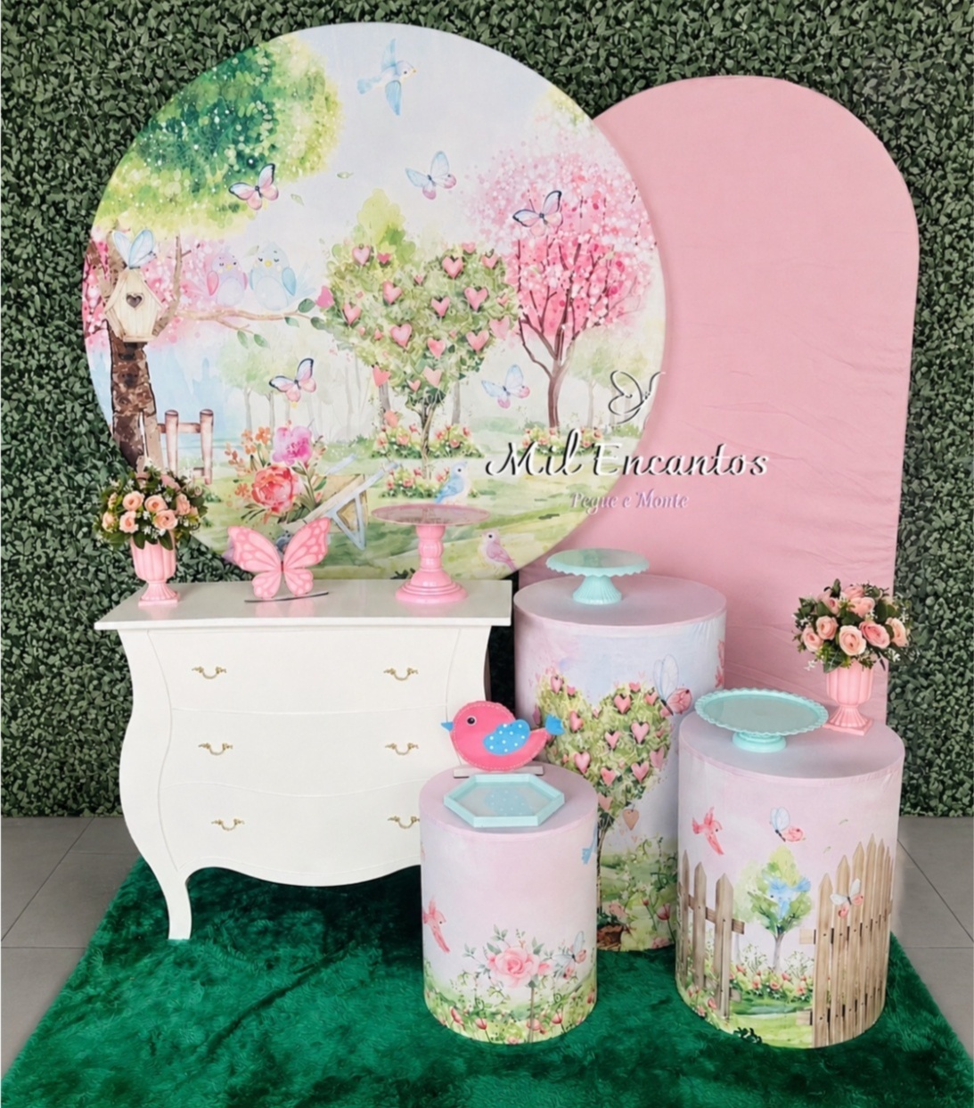 Jardim Encantado - Kit Inspiração - Mil Encantos pegue e monte