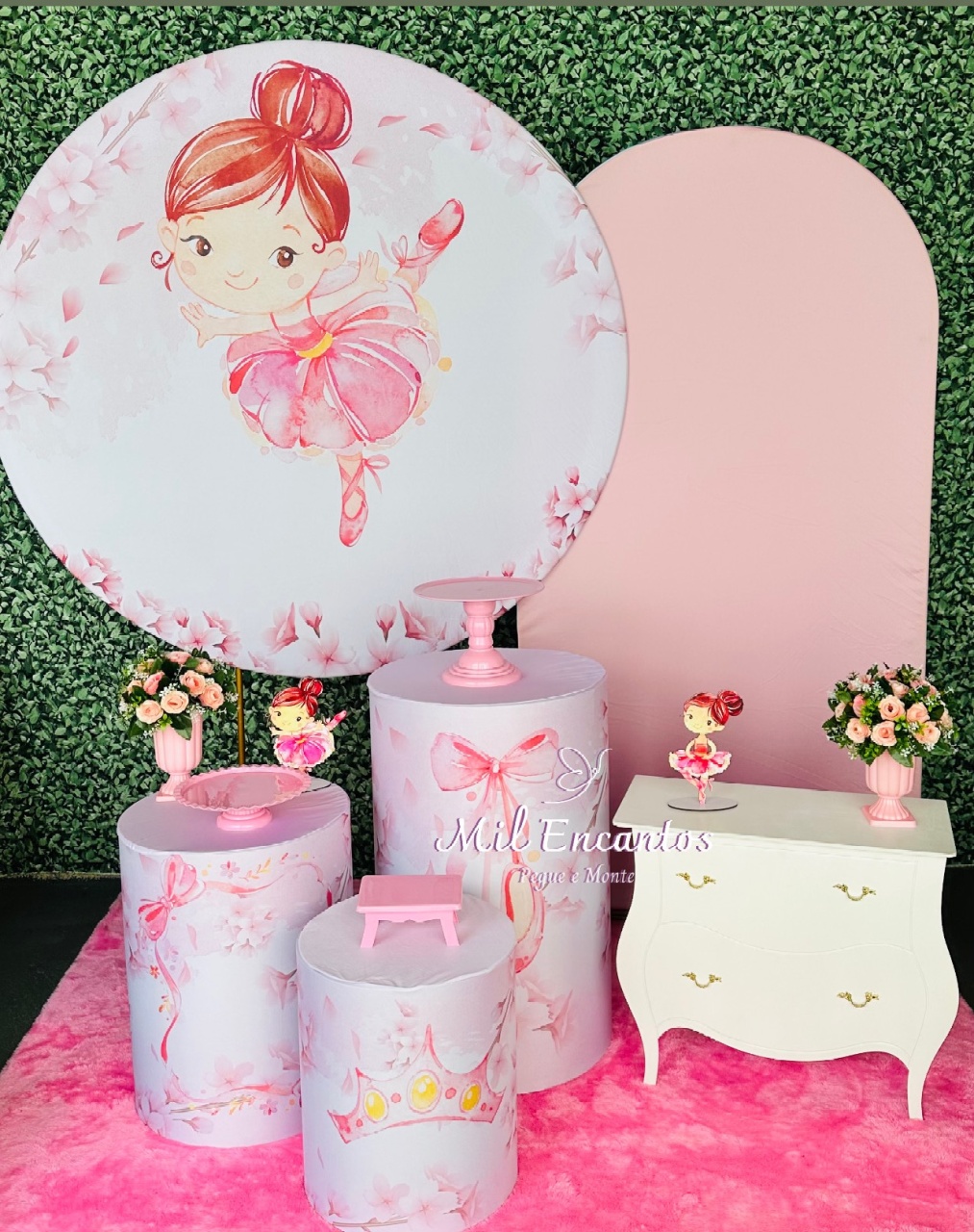 Kit Inspiração -  Bailarina - Mil Encantos Pegue e monte