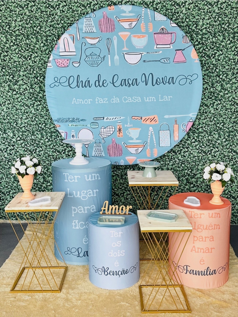 Kit Inspiração - Chá de Casa Nova - Mil Encantos Pegue e monte