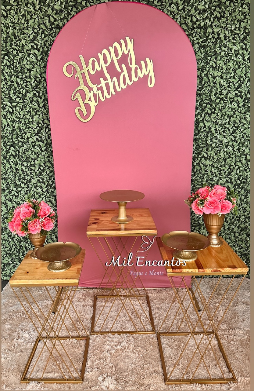 Kit Premium - Romano/Teia - Rose Gold - Mil Encantos Pegue e monte