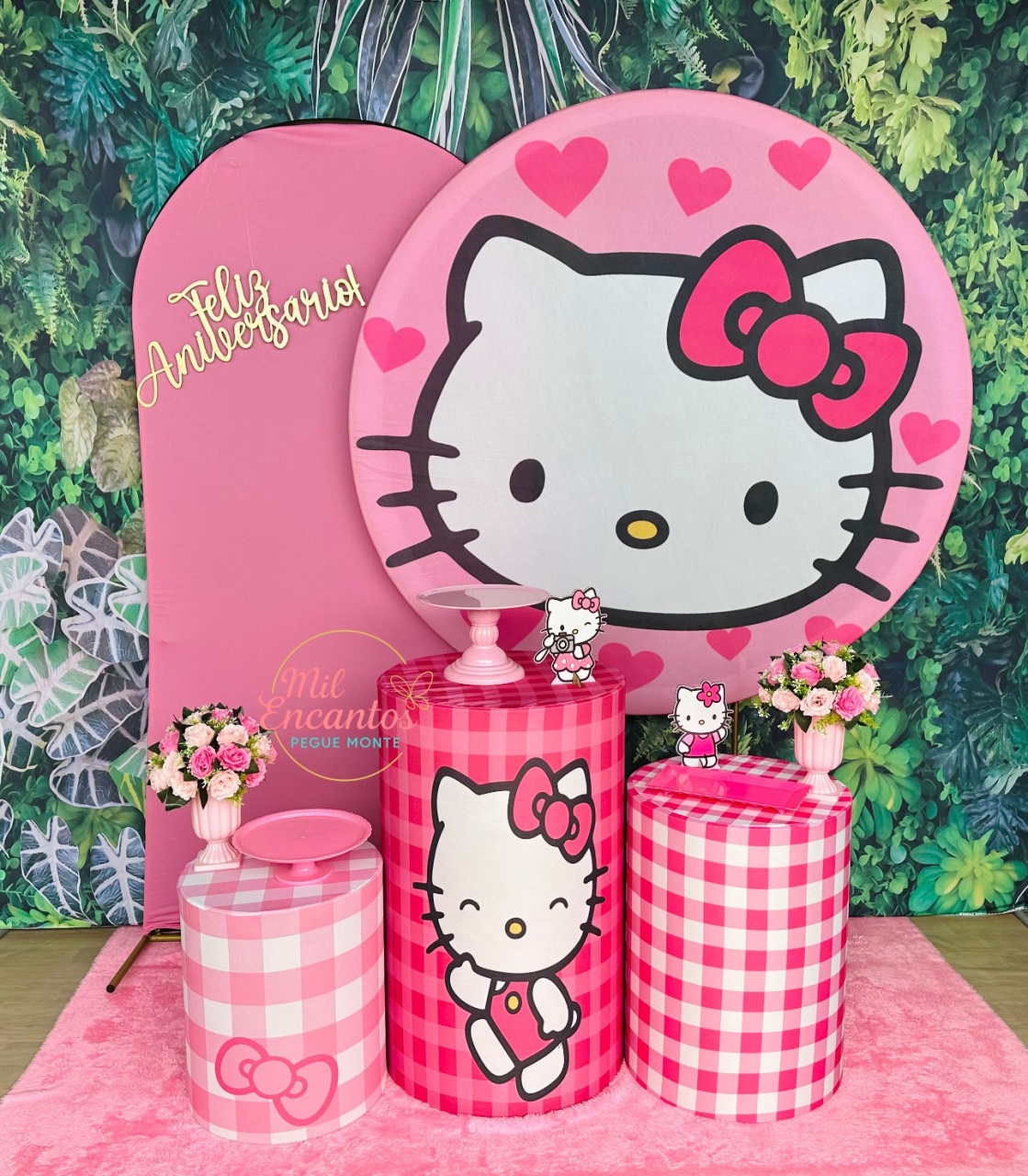 Kit Inspiração - Hello Kity - Mil Encantos Pegue e monte