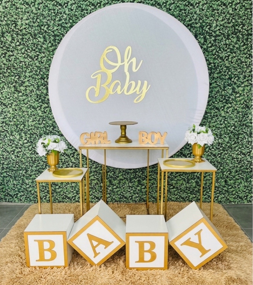 Revelação Branco/Dourado - Kit Inspiração - Mil Encantos pegue e monte