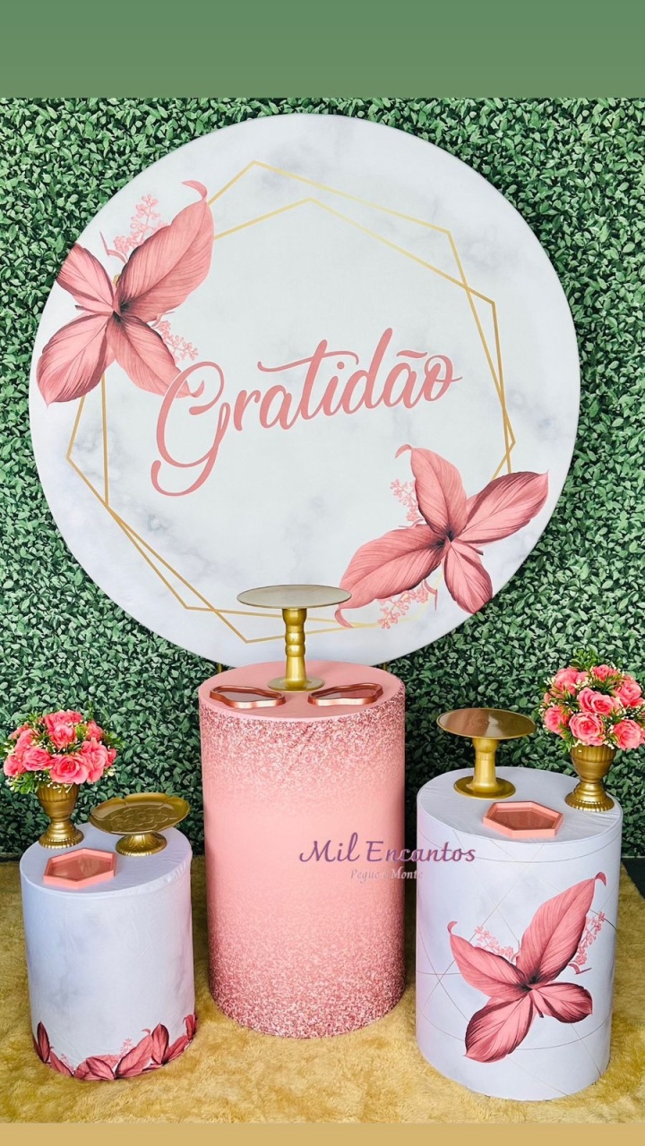 Kit Padrão -  Gratidão Rose - Mil Encantos Pegue e monte