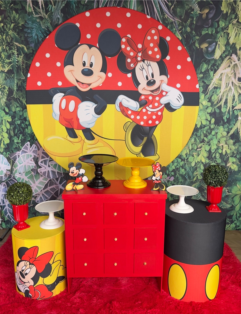 Mickey E Minnie - Kit Inspiração - Mil Encantos pegue e monte