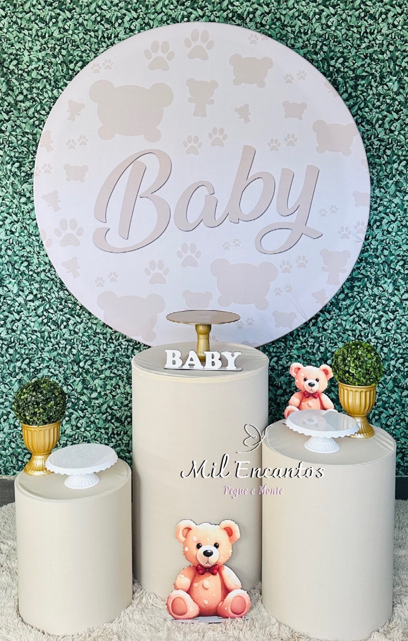 Revelação Oh Baby Creme Ursinho - Mil Encantos Pegue e monte