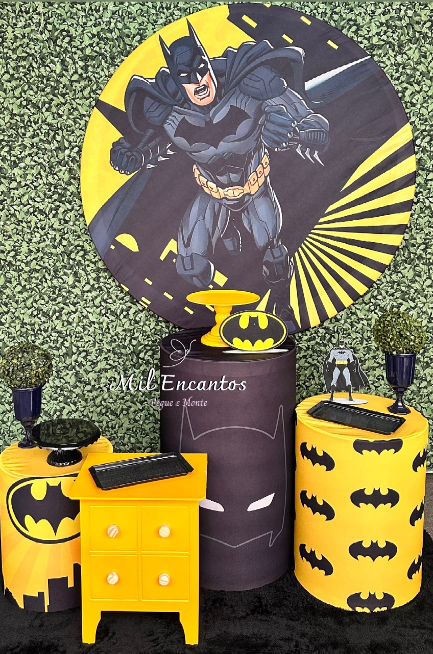 Kit Inspiração - Batman - Mil Encantos Pegue e monte