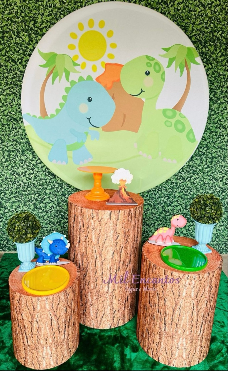Kit Padrão - Dino Baby Wild - Mil Encantos Pegue e monte