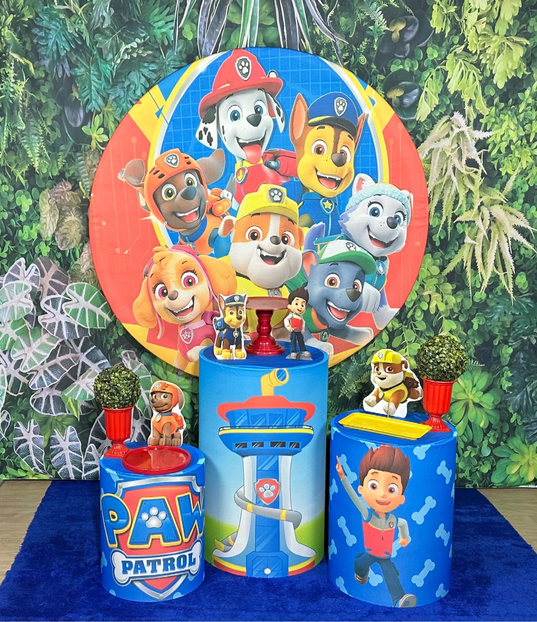 Kit Padrão -  Patrulha Canina Missão  - Mil Encantos Pegue e monte