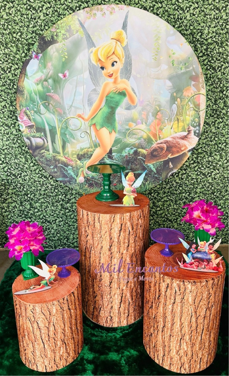 Kit Padrão -  Tinker Bell -Sininho - Mil Encantos Pegue e monte