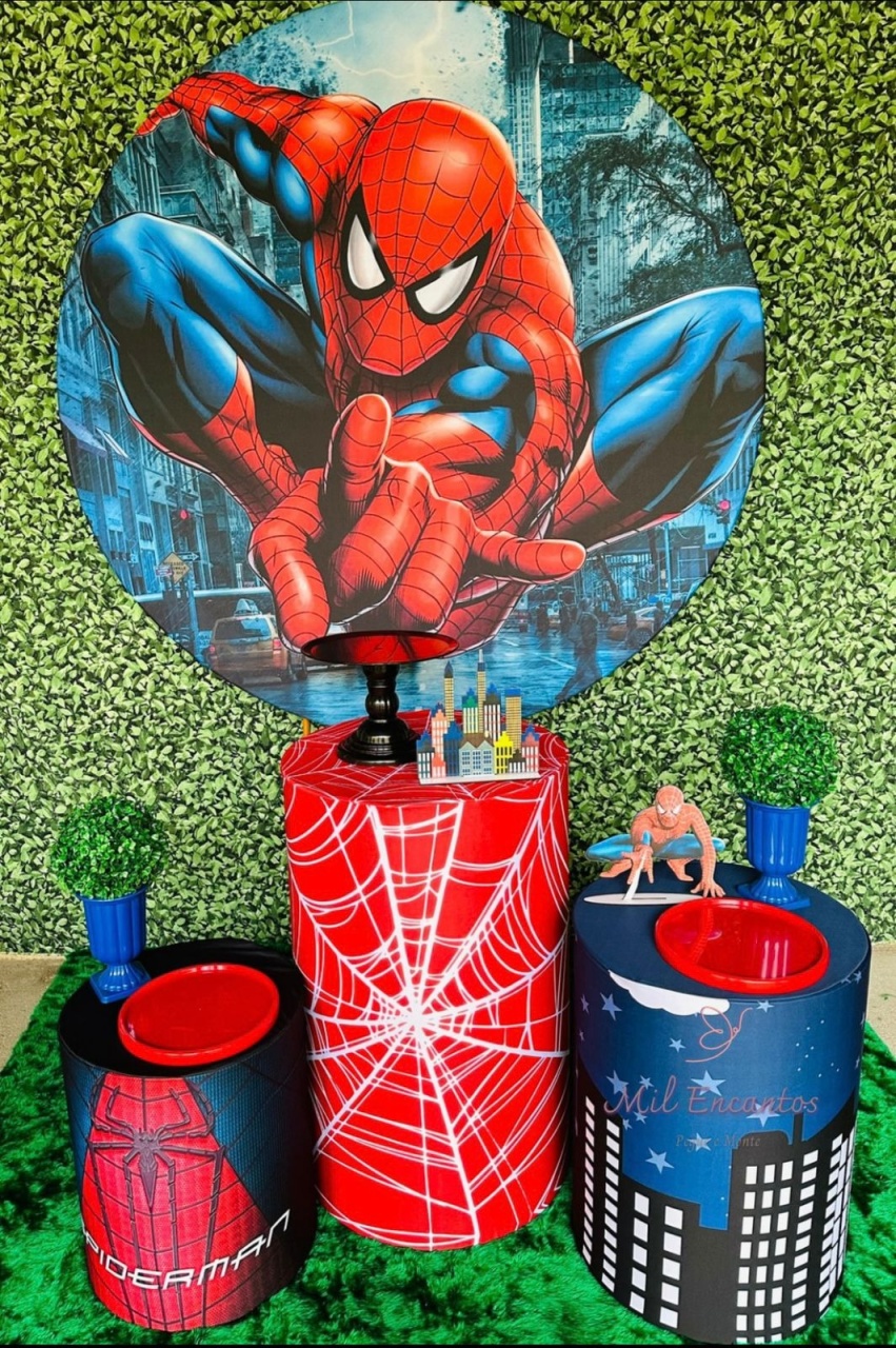 Kit Padrão - Homem Aranha  - Mil Encantos Pegue e monte