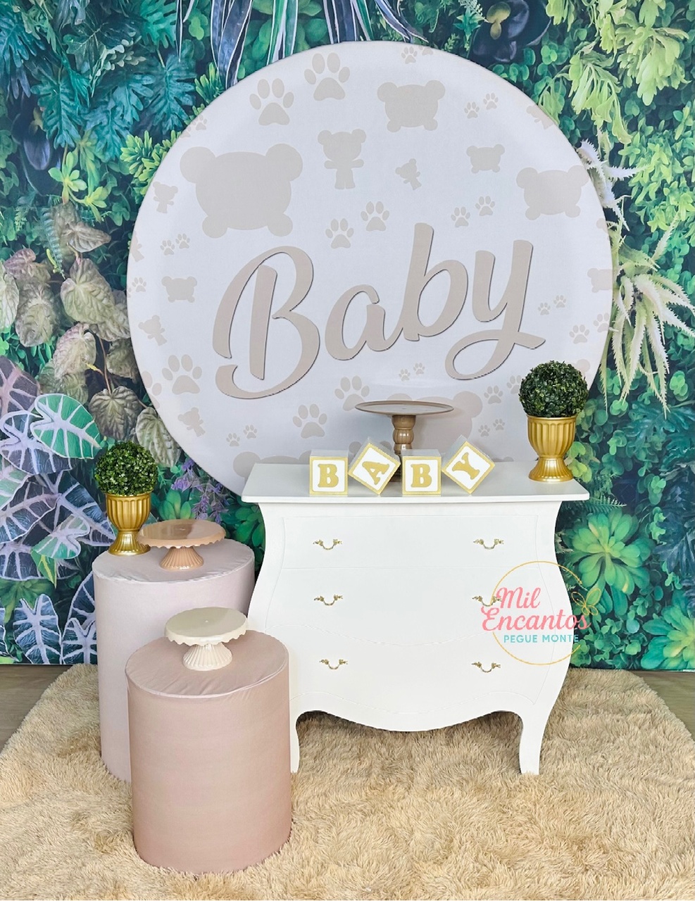 Kit Inspiração - Baby Urso - Mil Encantos Pegue e monte
