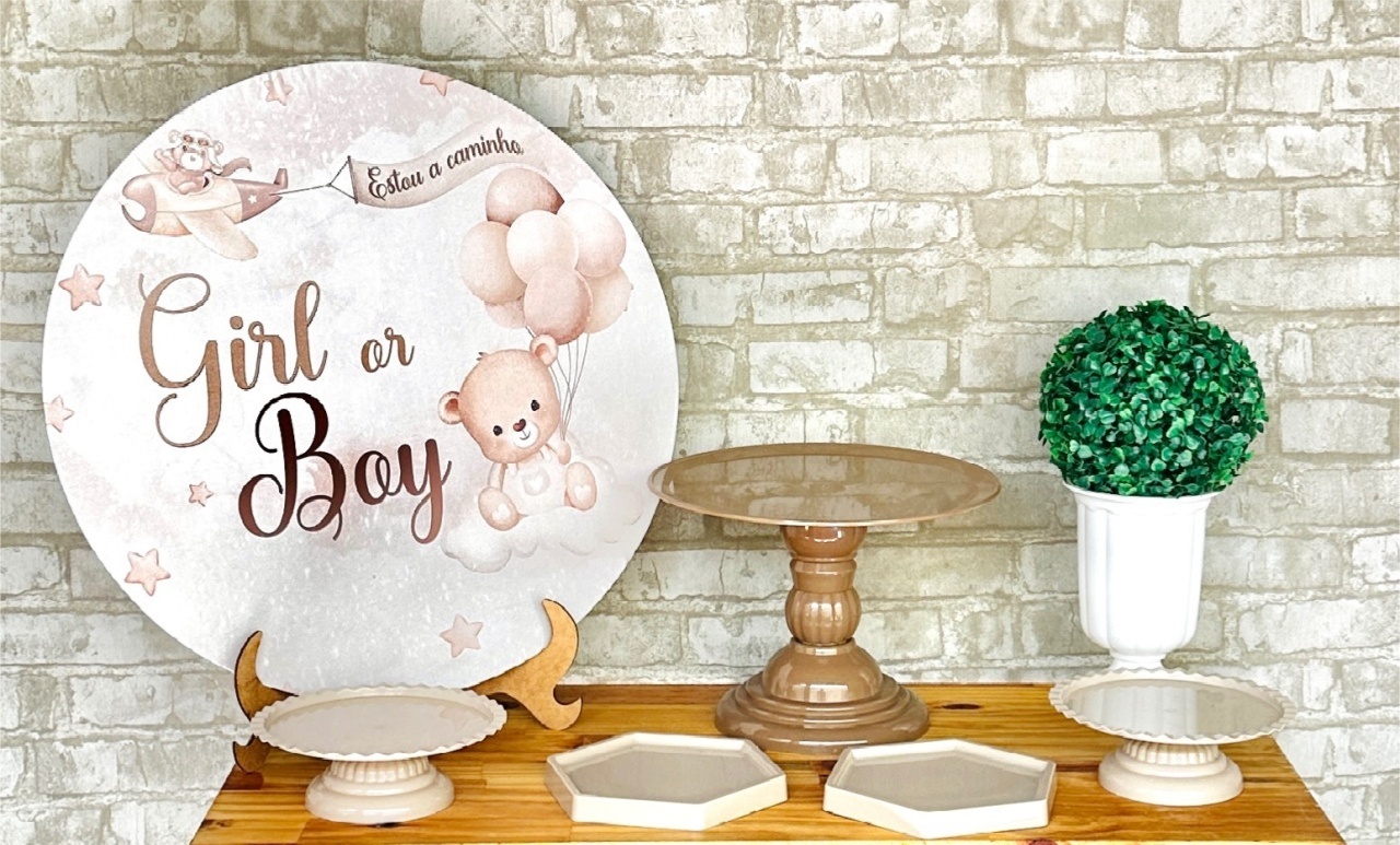 Kit de Mesa Rev - Revelação Creme - Mil Encantos pegue e monte