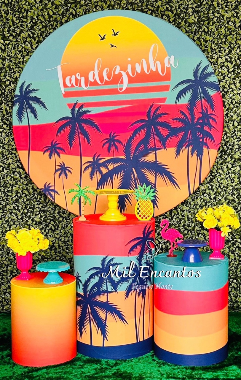 Kit Padrão - Tardezinha Tropical - Mil Encantos Pegue e monte