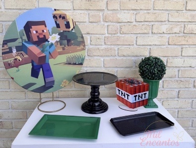 Kit Mesa - Minecraft - Mil Encantos Pegue e monte