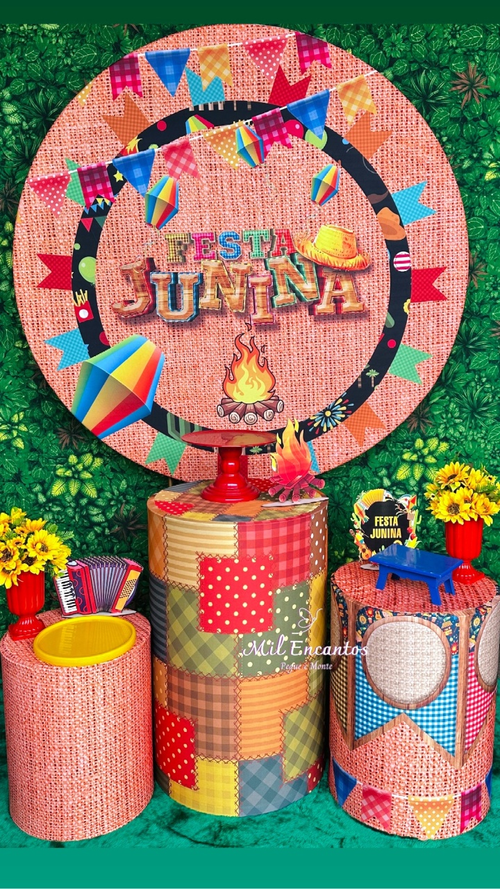 Kit Padrão - Festa Junina  - Mil Encantos Pegue e monte