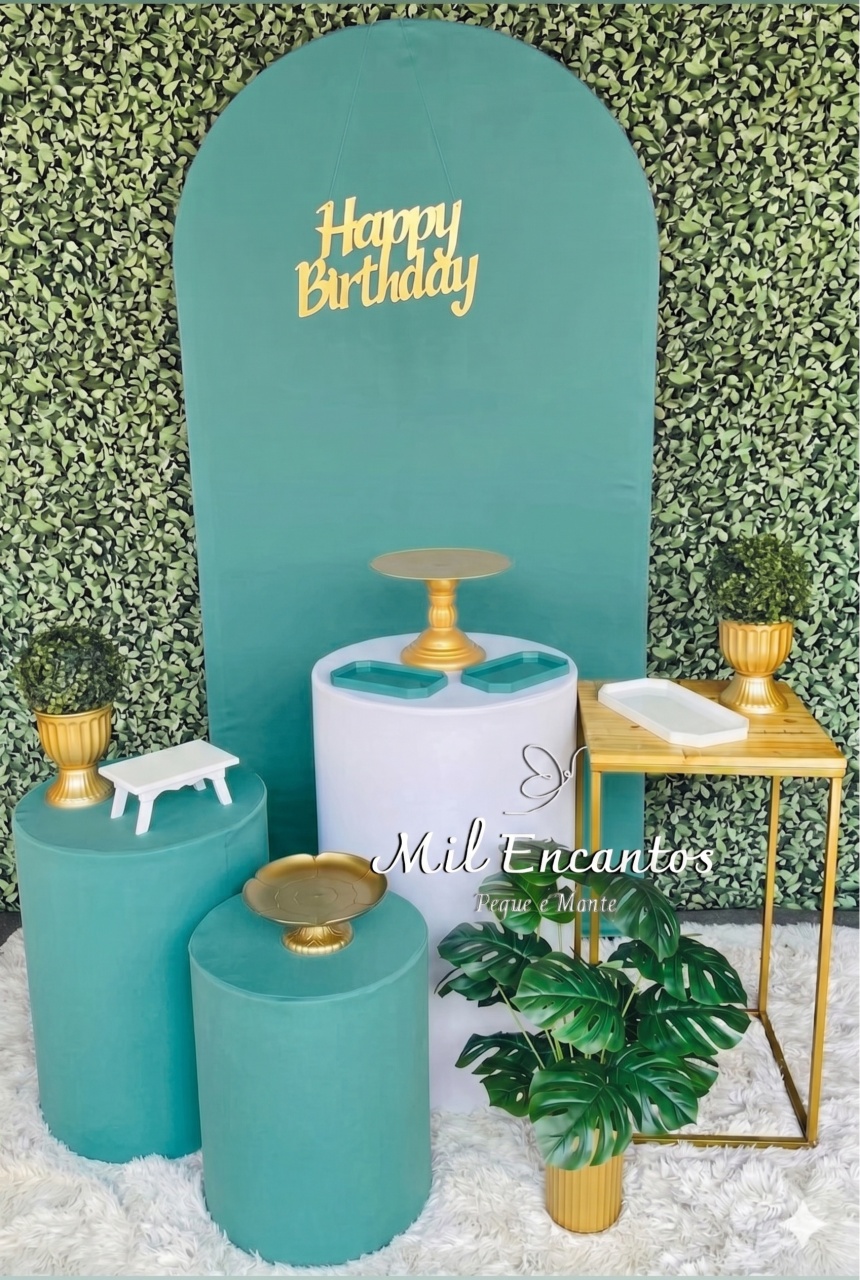 Verde Menta / Branco - Kit Inspiração - Mil Encantos pegue e monte