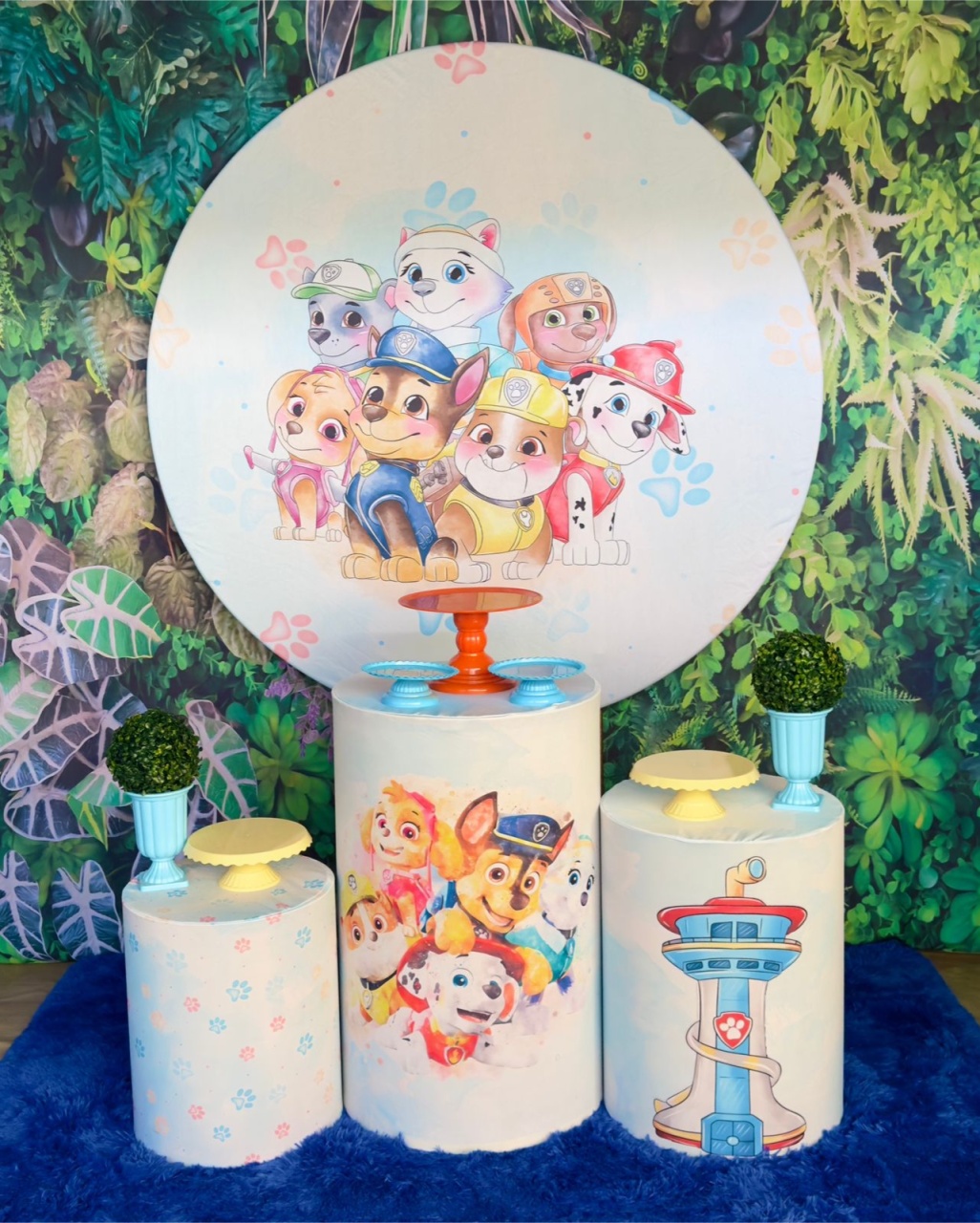 Patrulha Canina Candy - Kit Padrão - Mil Encantos pegue e monte
