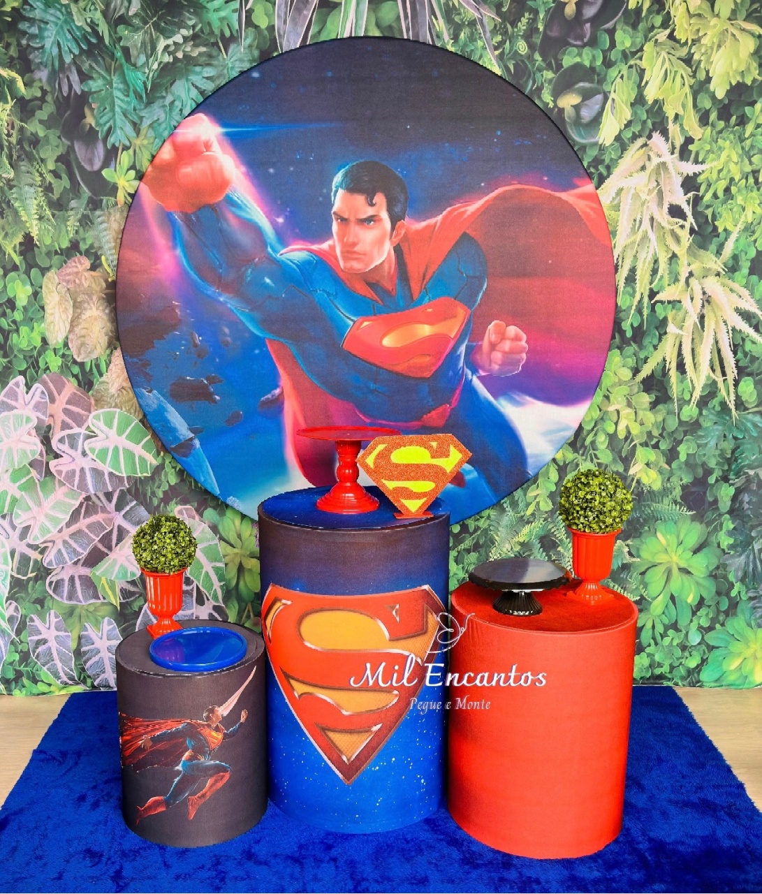 Kit Padrão - Superman - Mil Encantos Pegue e monte