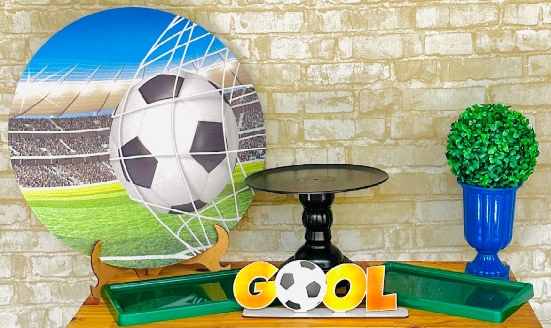 Kit de Mesa Mo - Futebol - Mil Encantos pegue e monte