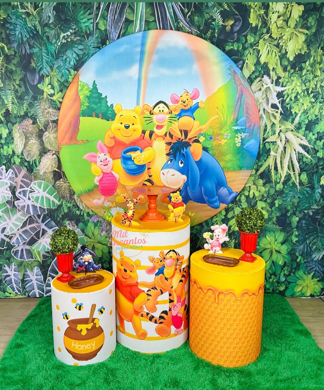 Kit Padrão - Ursinho Pooh  - Mil Encantos Pegue e monte
