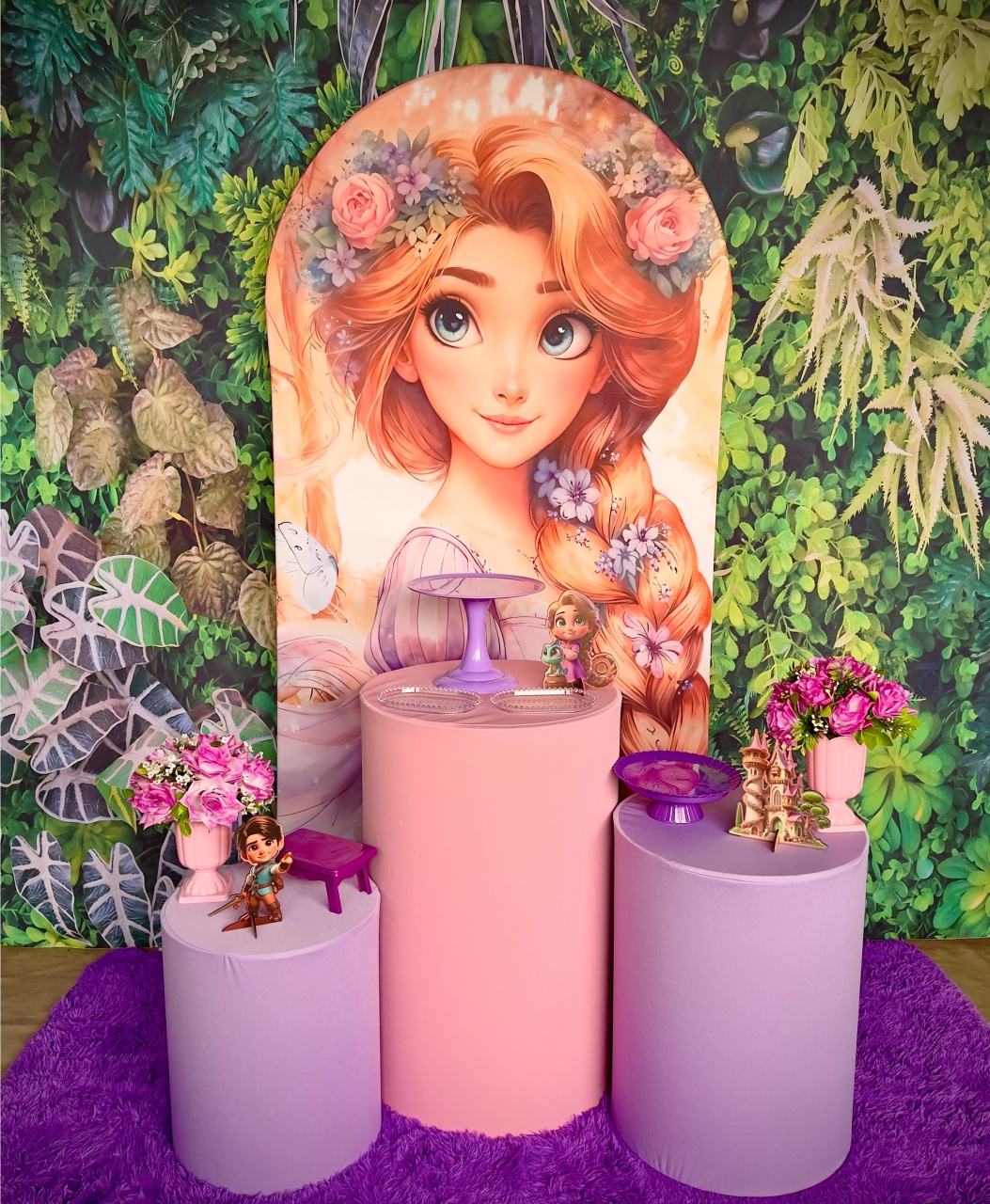 Rapunzel ( Enrolados ) - Kit Padrão - Mil Encantos pegue e monte