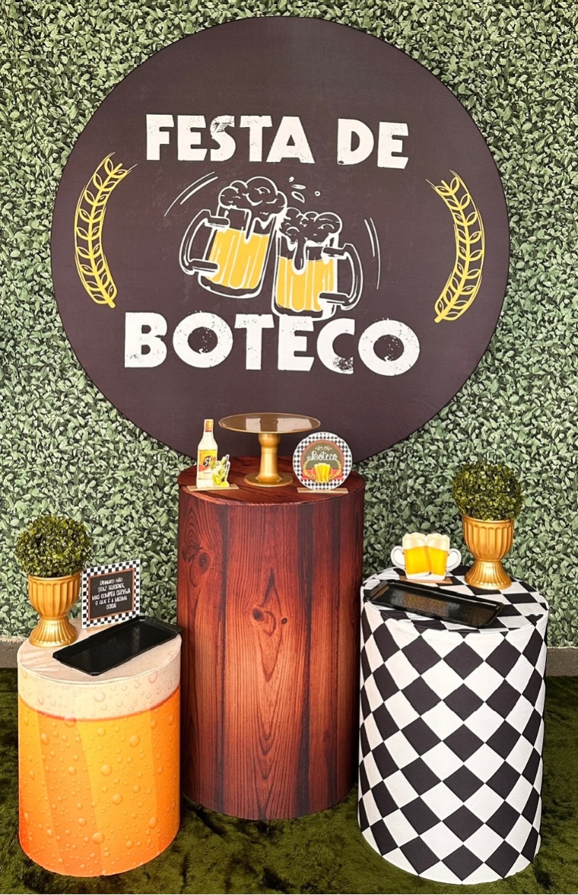 Kit Padrão -  Boteco Xadrez - Mil Encantos Pegue e monte