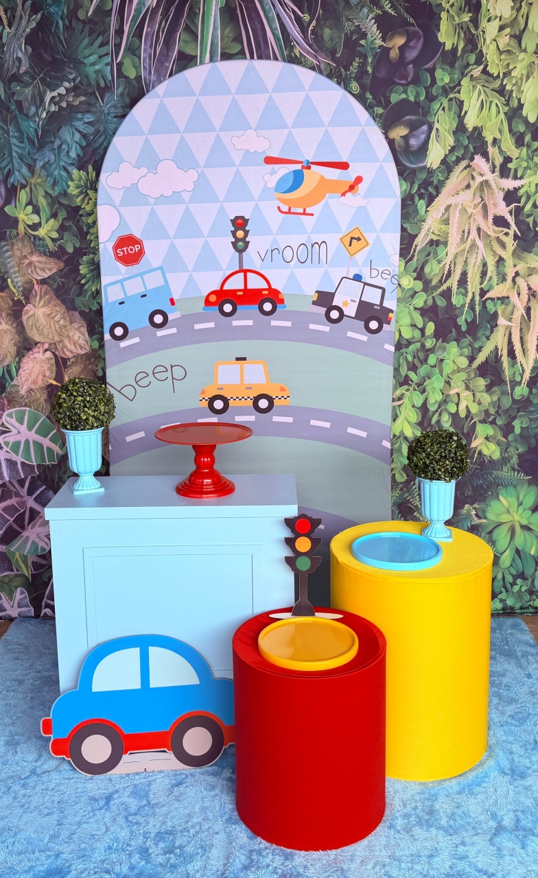 Kit Desconstruído - Carrinhos - Mil Encantos Pegue e monte