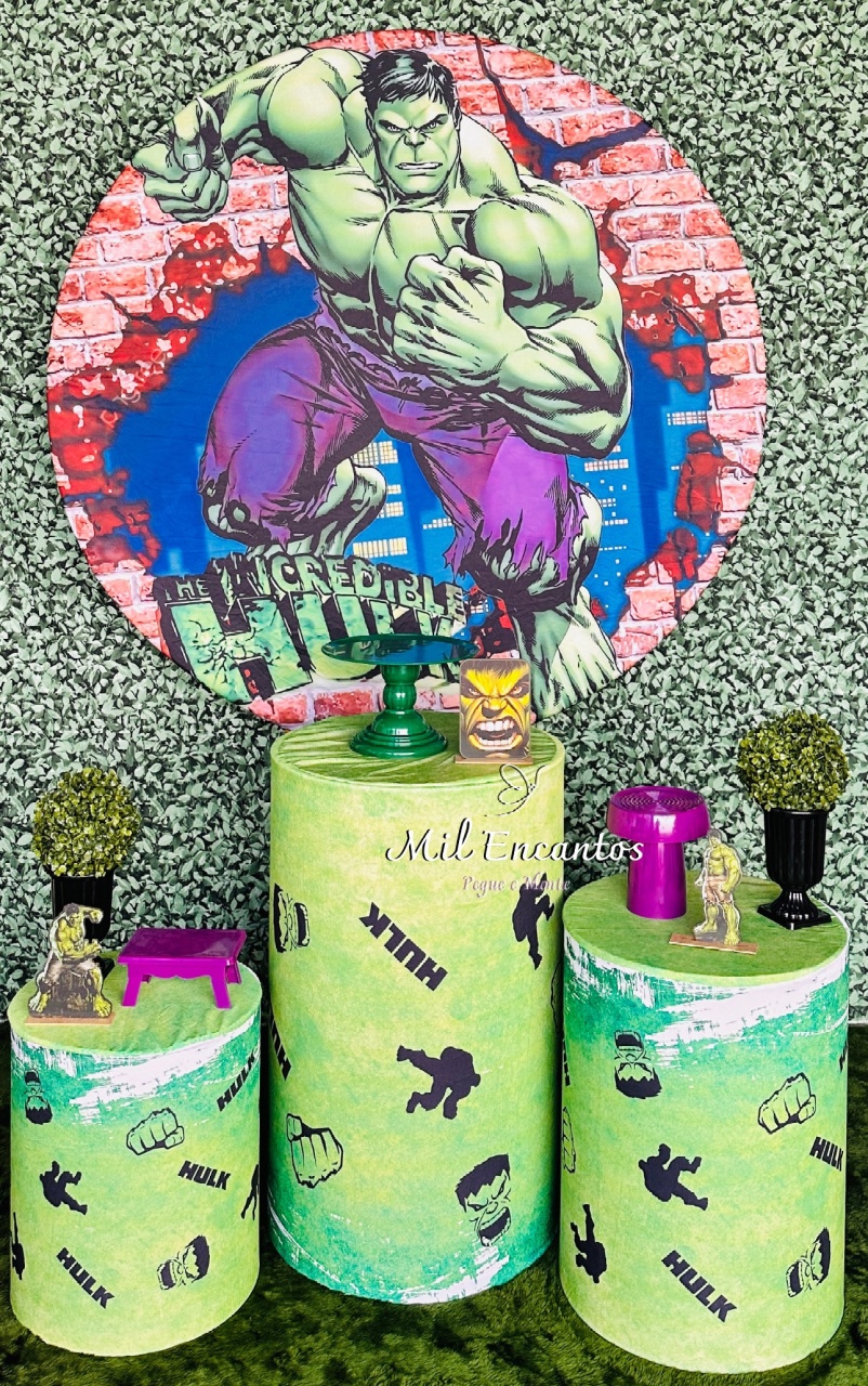 Kit Padrão - Hulk - Mil Encantos Pegue e monte
