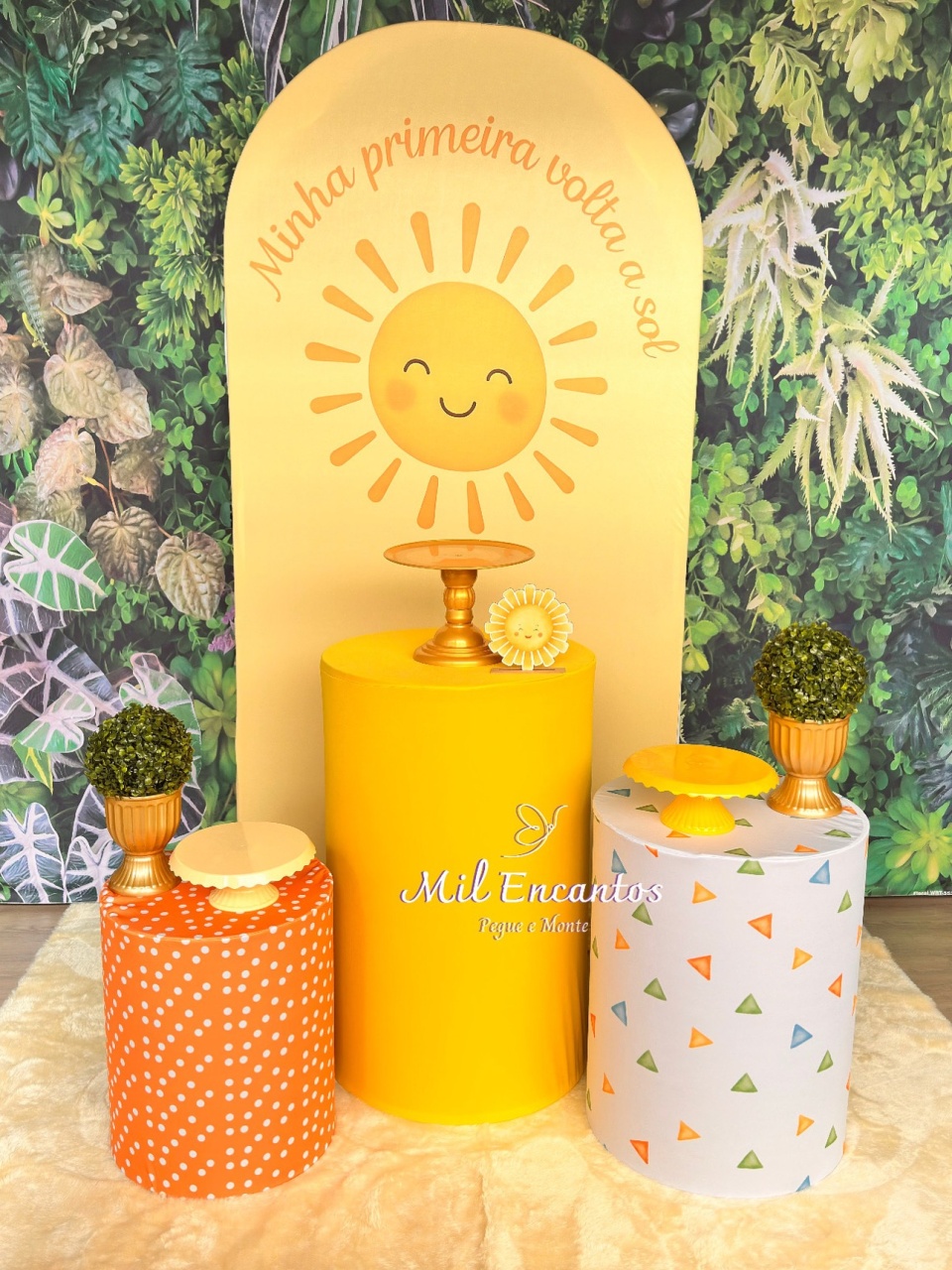 Kit Padrão -  Primeira Volta Ao Sol - Mil Encantos Pegue e monte