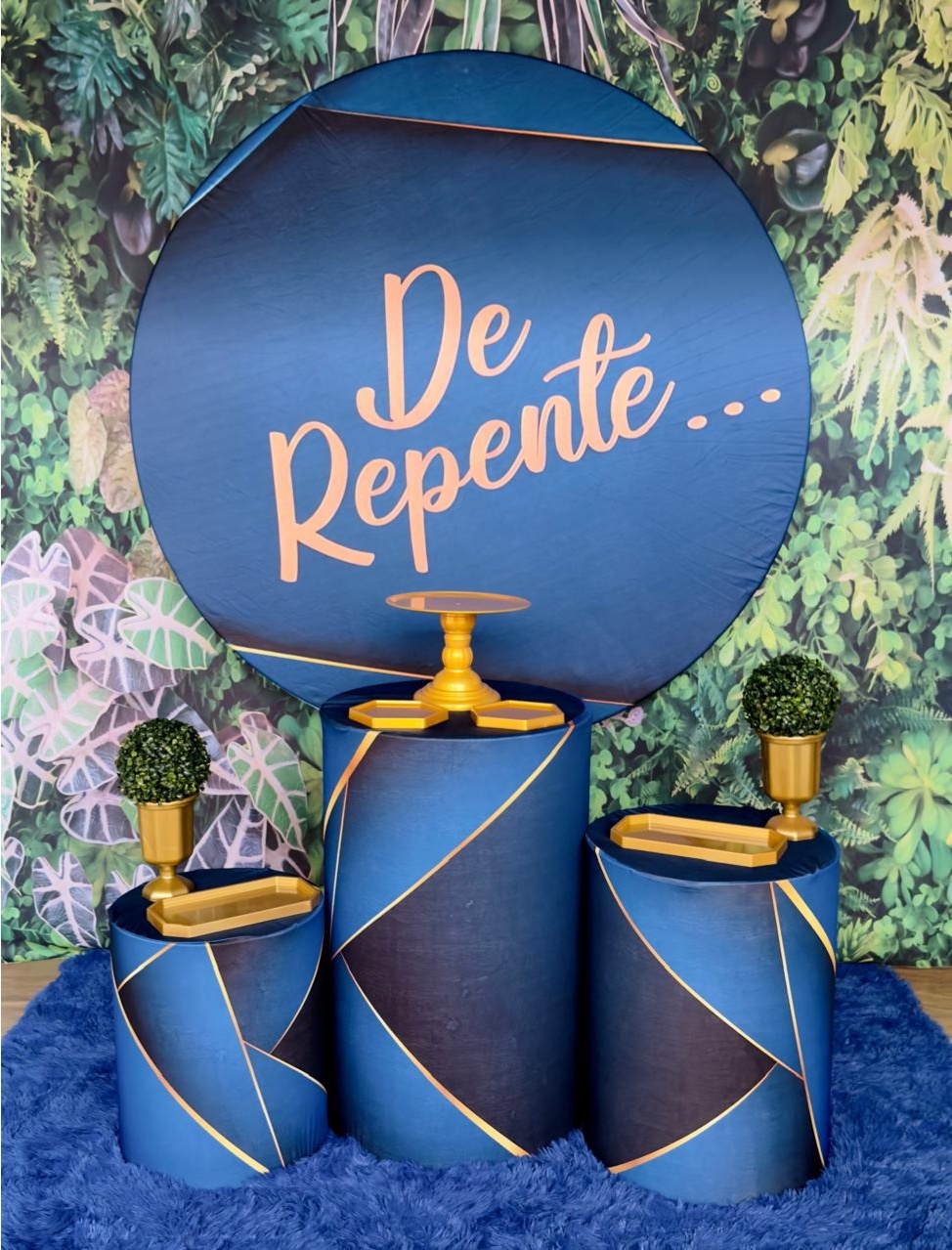 de Repente Azul - Kit Padrão - Mil Encantos pegue e monte